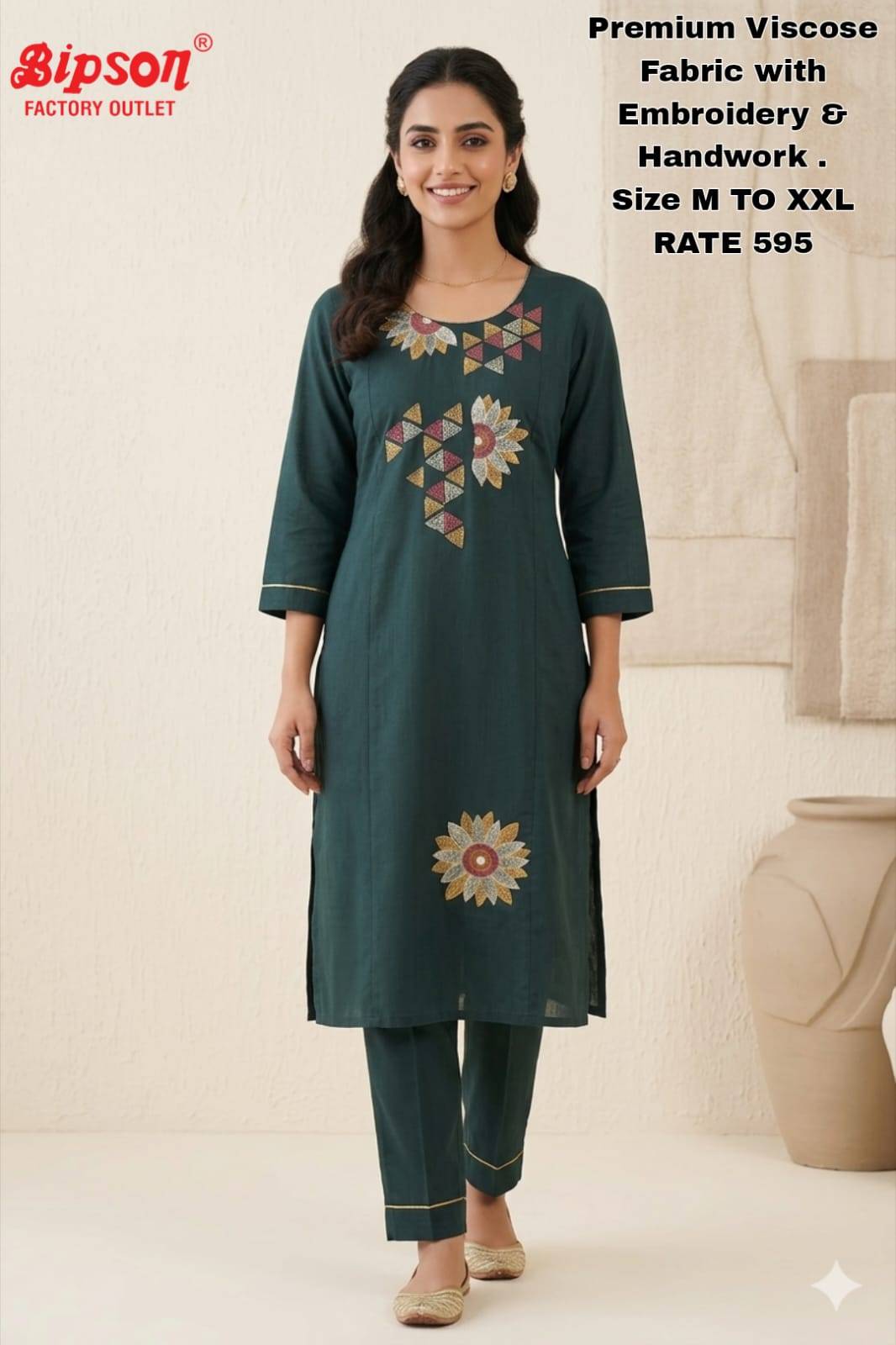Viscose Collection By Bipson Print Designer Ethnic Wear Collection Viscose Kurtis At Wholesale Price